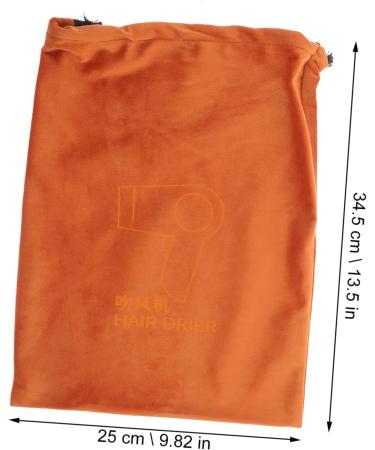 PACKOVE Hair Dryer Storage Bag Travel Hair Dryer Hair Dryers Hair Blow Dryer Drawstring Bag - Buy Online on SooperMarket.com