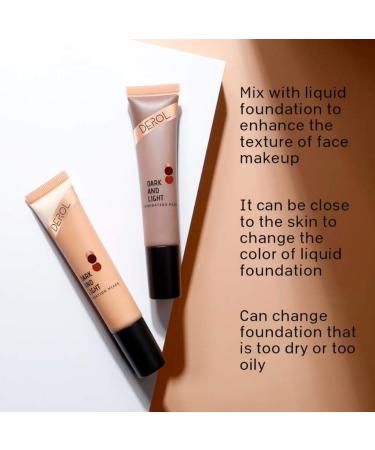 Dark Foundation Adjusting Drops - Customizable Color Mixer for Liquid Foundation - Buy Online on SooperMarket.com