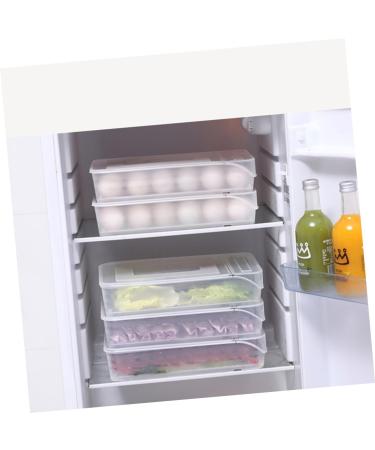 OSALADI 1pc box Multifunctional Large Refrigerator Tray Crisper Holder White Home Plastic Kitchen Capacity White 31.5x22cm - Buy Online on SooperMarket.com