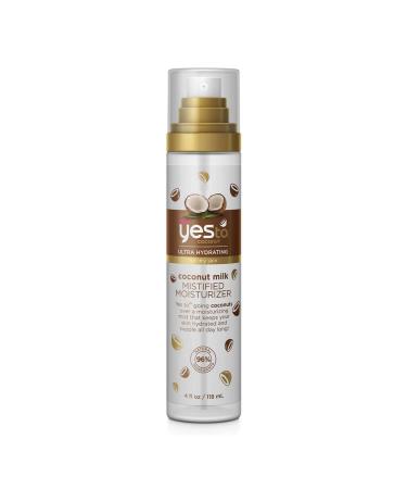 Yes To Coconut Ultra Hydrating Coconut Milk Mistified Moisturizer 4 Fluid Ounce