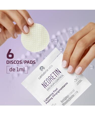 IFC Dermatology NeoRetin Lightening Peel Pads - Pack of 6 | Brighten & Smooth Skin | International Shipping Available - Buy Online on SooperMarket.com