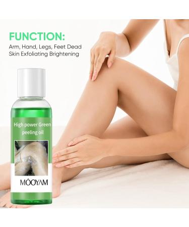 Extra Strength Peeling Oil for Dark Skin | Exfoliate Hands & Feet | Chemical Peel Solution - Buy Online on SooperMarket.com