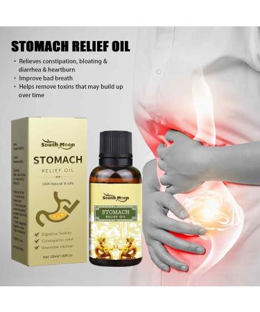 Fivetoo Abdominal Massage Oil - Appetite Booster & Laxative Blend with Grape Seed Almond & Olive Oil - 50ml for Women & Teen Girls - Buy Online on SooperMarket.com