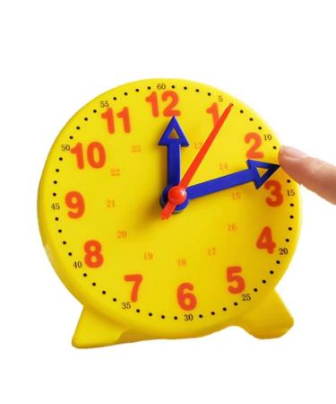 Bobozhong Learning watch teaching and demonstration toys Pay Model toy toy toddler Learning time toys 4 inches 12/24 HILDSHOUCH DEMONSTRATION Clock Clock Calendar Time for children