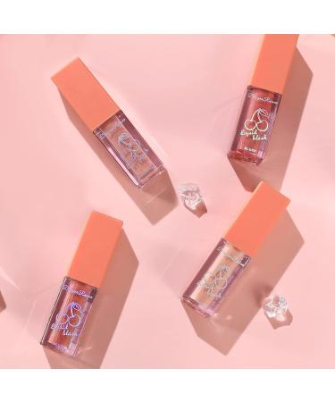 Gireatick 4 Colors Liquid Cream Blush Set - Velvet Mousse Texture for Cheeks, Eyes & Lips | Waterproof, Lightweight & Easy Blending Formula for Natural Looking Flush - Women & Girls - Buy Online on SooperMarket.com