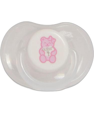 Set of 2 Baby Girl Bib rons with Pacifier & Bow - Guess | International Shipping Available - Buy Online on SooperMarket.com