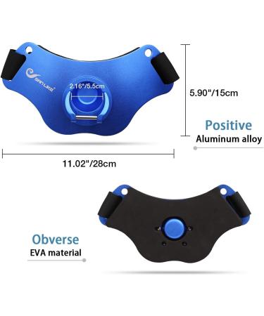 San Like Fishing Belt - Adjustable Aluminum/Carbon Fiber Waist Fight Belt for Stand-Up Offshore Fishing (Blue) - Buy Online on SooperMarket.com
