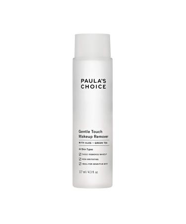 Paula's Choice Gentle Touch Oil Free Waterproof Makeup Remover, Aloe & Green Tea, Non-Irritating, 4.3 Ounce