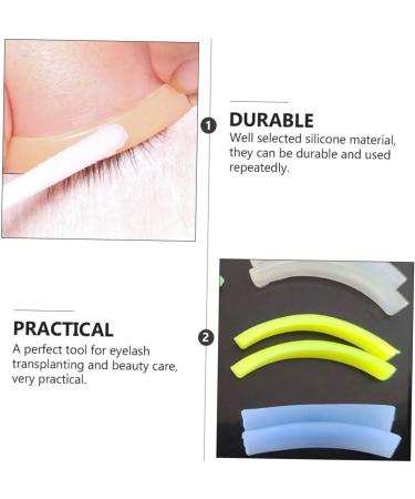 Didiseaon 48 Pairs Eyelash Silicone Patch - Best Extension Stickers for Curly Lashes | International Shipping Available - Buy Online on SooperMarket.com