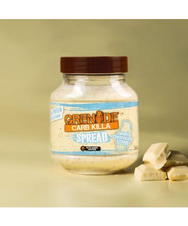 Grenade Carb Killa Protein Spread - White Chocolate Cookie 1 x 360 g Jar - Buy Online on SooperMarket.com