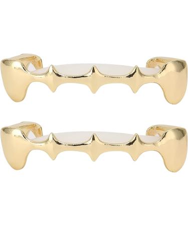Hip Hop Brace Portable Party Teeth Brace Fashionable for Halloween for Music Concerts for Party(Gold) - Buy Online on SooperMarket.com