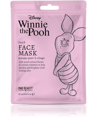 MAD BEAUTY Disney Winnie the Pooh Sheet Face Masks Collection Coconut Peach Honey & Passionfruit Favorite Characters Hydrating & Soothing - Buy Online on SooperMarket.com