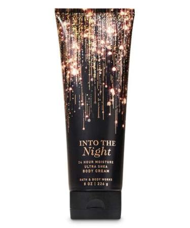 INTO THE NIGHT 24 Hour Moisture Ultra Shea Body Cream 8 oz. / 236 ml Into the NIght 8 Ounce (Pack of 1)