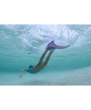 Body Glove Kids Foldable Monofin - Pink | Easy Propel & Glide for Kids and Adults in Water - Buy Online on SooperMarket.com