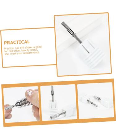 FOMIYES Tools Nail Grinding Heads Professional Drill Bits Manicure Drill Bits Cuticle Drill Bits for Nails Safety Bits for Nail Drill Nail Bit Portable Polishing Head Stainless Steel - Buy Online on SooperMarket.com