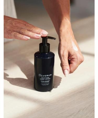 Olverum Soothing Hand Lotion with Shea Butter Aloe Vera and Vitamin E Deeply Moisturises and Hydrates. Suitable For All Skin Types - 250ml - Buy Online on SooperMarket.com