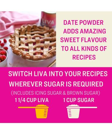 LIVA Date Syrup and Date Powder Gift Box Includes 2 LIVA Date Syrup 400g 2 LIVA Date Powder 275g and 1 LIVA Branded Glass Mug Mother's Day | Housewarming | Corporate Foodie | Baking Enthusiast - Buy Online on SooperMarket.com
