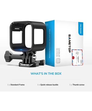Sametop Frame Housing Mount for GoPro Hero5 Hero4 & Hero Session Cameras - International Shipping Available - Buy Online on SooperMarket.com