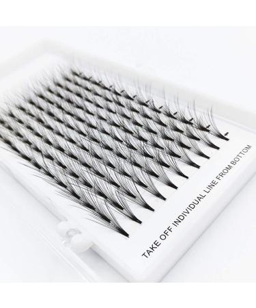 Hannahool Pro 0.07mm 16D C Curl False Eyelashes Cluster 10MM - Volume Fans Extensions - Buy Online on SooperMarket.com
