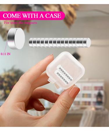 Acrylic False Nail Clippers with Magnets - Adjustable Stainless Trimmer & Tip Cutter for Salon Home Art - Perfect Length Measurement & Manicure Tool - Rosered - Buy Online on SooperMarket.com