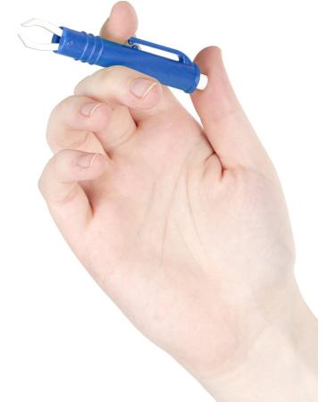 innoGadgets Tick Tweezers 2X - Fast & Easy Tick Removal with Micro Hook | Blue - International Shipping Available - Buy Online on SooperMarket.com