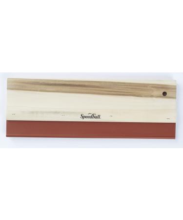 Speedball Nitrile Squeegee  14-Inch  65 Durometer for Fabric Silk Screen Printing
