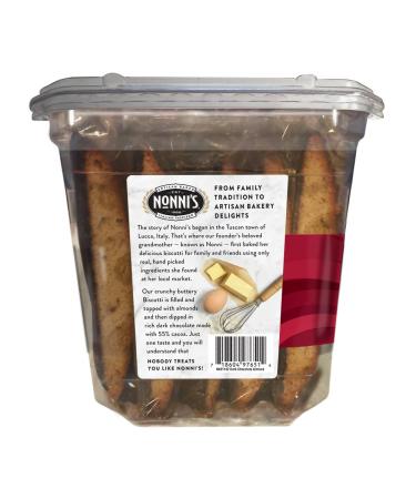Nonni's Biscotti Value Pack - Cioccolati Dark Chocolate Almond (25 Count) | Delicious Italian Treats - Buy Online on SooperMarket.com