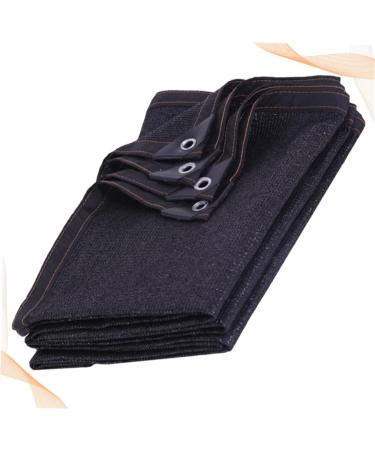 Kisangel Courtyard Shading Net Cultivation Shading Net Garden Net Punch Hole Sun Visor 300.00X300.00X0.50CM Black - Buy Online on SooperMarket.com
