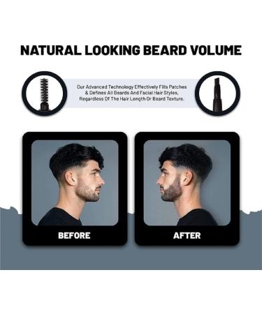 VOID Homme Beard Pencil Filler Set - Light Brown (4 Pack) | Instant Thicker Beard Pen Kit for Men - Waterproof Filling and Thickening - Buy Online on SooperMarket.com