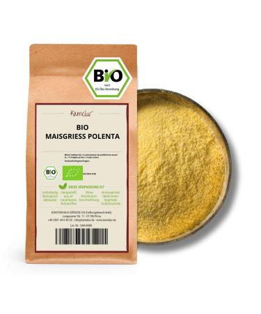 Kamelur Organic Corn Semolina Polenta (1kg) - ORGANIC Corn Semolina for a creamy polenta 1000GR