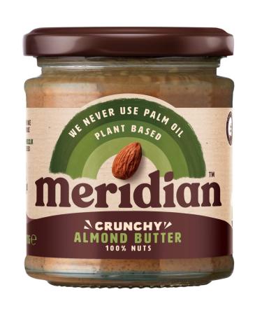 Meridian 100% Crunchy Almond Butter 170g by Meridian