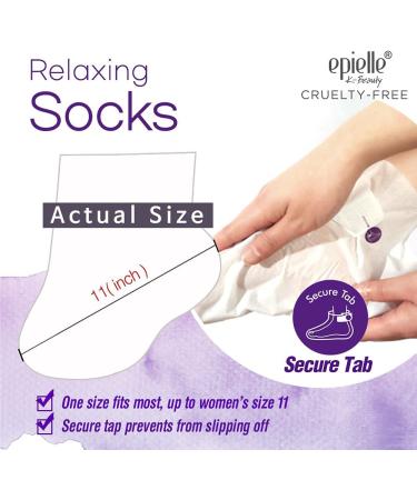 Epielle Moisturizing Socks and Gloves - 5 Pairs for Hand and Foot Care | Skincare Gifts for Her | Stocking Stuffer - Buy Online on SooperMarket.com