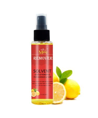 Tape Extensions Remover- Lace Glue Remover - Citrus Flavor Tape in Extension Remover Spray for Hair Replacement Lace Front Wig Poly Hairpieces Toupee Hair Systems Bonding (118mL)