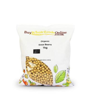 Organic Soya Beans 1kg (BWFO) 1.00 kg (Pack of 1)