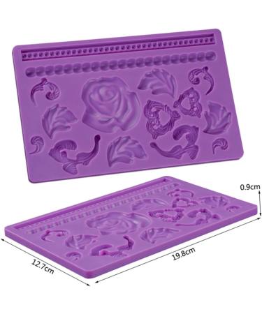 HOMSFOU 3pcs Chocolate Silicone Molds Ice Chips Candy Ice Cube Silicone Molds Cookie Cookie Mold Silicone Ice Cube Molds Biscuit Cutters Jellybeans Candy Bakeware Fondant Mold Cake mediumx3pcs As Shownx3pcs - Buy Online on SooperMarket.com