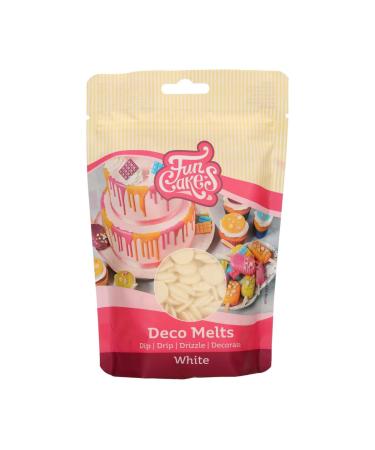 FunCakes Deco Melts White AZO Free 250 g (Pack of 1)