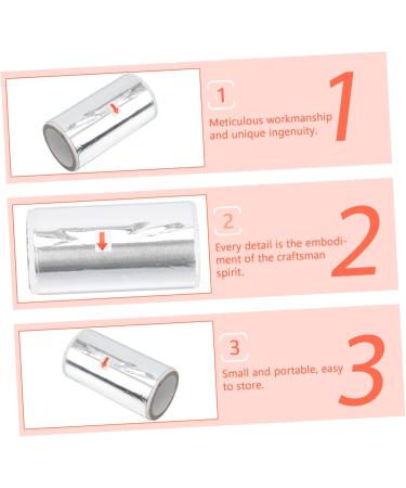 Mikinona 3rolls Nail Manicure Remover Soak off Wraps Nail Dip Remover Nail Removal Rads Flakes Accessories for Nail Tools Nail Cleaning Tool Nail Tin Nail Polish - Buy Online on SooperMarket.com