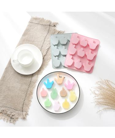 Alipis 2pcs Silicone Molds Baking 3D Silicone Ice Cube Molds Bakery Silicone Fondant Molds Cake Mold Fudge - Buy Online on SooperMarket.com