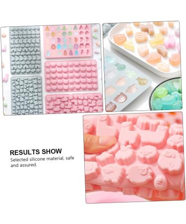 2pcs Chocolate Silicone Mold Silicone Jelly Mold Muffin Chewing Gum Candle Molds Silicone Soap Molds Cupcake Baking Pan Rubber Candy Molds Biscuit Cartoon Silica Gel Chocolate Mold 23.2X12.9X1.1CM Random Color - Buy Online on SooperMarket.com