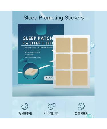Sleeping Plasters for Adults - 42 Pieces | Acupuncture Sleep Aid Stickers to Improve Insomnia & Promote Restful Nights - Buy Online on SooperMarket.com