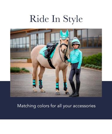 LeMieux Brushing Horse Boots - Protective Gear and Training Equipment - Equine Boots Wraps & Accessories Large Hunter Green Grafter - Buy Online on SooperMarket.com