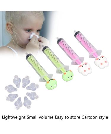 4pcs Nasal Aspirator Baby Professional 10ml Baby Nasal Irrigator Reusable Clean Silicone Nasal Tips - Buy Online on SooperMarket.com
