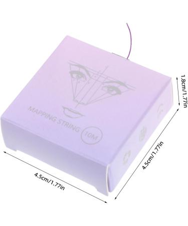 Baluue 5 Boxes Eyebrow Shaping Tool Tool Eyebrow Marking Thread Purple Nylon 1000.00X0.01X0.01CMx5pcs Purplex5pcs - Buy Online on SooperMarket.com
