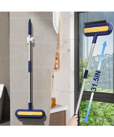 Wosieue 3 in 1 Window Screen Cleaner Window Cleaning Brush Window Cleaning Tool Glass Window Mesh Screen Cleaner - Buy Online on SooperMarket.com