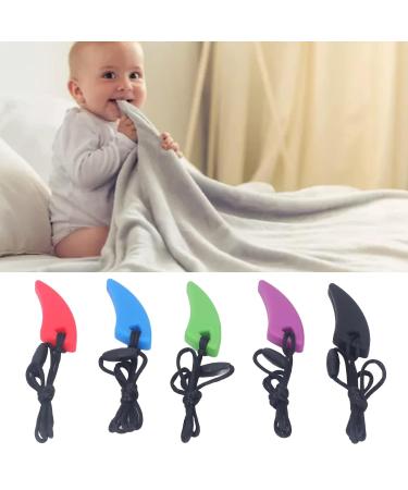 Buy Chew Collar Safety 5 Pack | Tooth Shape Silicone Sensory Relief for Anxiety | Heat Resistant | Worldwide Shipping - Buy Online on SooperMarket.com