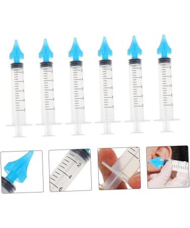 6pcs Ear Wax Remover Syringe Set for Vacuum Cleaner - Ear Cleaning Tool Kit - Buy Online on SooperMarket.com