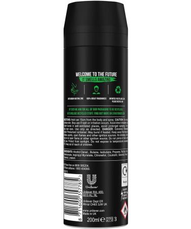 Lynx Africa Men's Fragrance Aluminium Free Masculine Body Spray Deodorant Fresh And Long Lasting Odour Protection 10 Pack of 200m. 1 count (Pack of 10) - Buy Online on SooperMarket.com