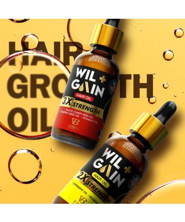 EBIN NEW YORK 100% Natural Hair Growth Oil 4oz/120ml - Lightweight Formula - Buy Online on SooperMarket.com