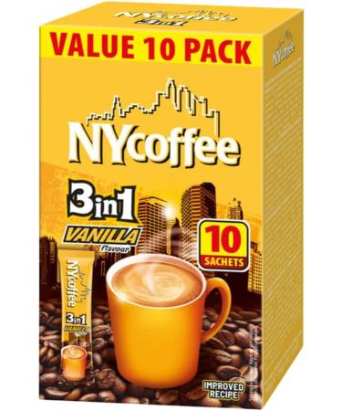 Coffee Bundle Containing NY Coffee 3 in 1 White Coffee Salted Caramel & Vanilla 10 Sachets Each (3 Pack) - Buy Online on SooperMarket.com