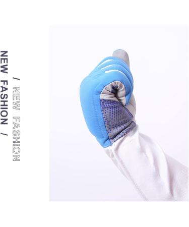 KHEDDO Fencing Gloves - Breathable Non-Slip Training Gear for Adults & Kids | Left Hand Size 8 - Buy Online on SooperMarket.com
